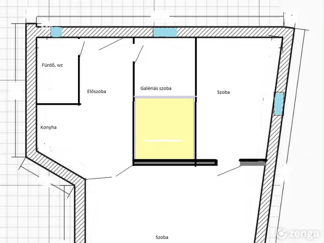 Eladó lakás Szolnok, Belváros, Szabadság tér 58 nm