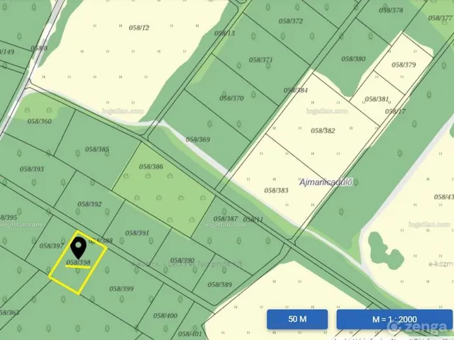 Eladó mezőgazdasági ingatlan Budakalász, Kőbányai út 1698 nm