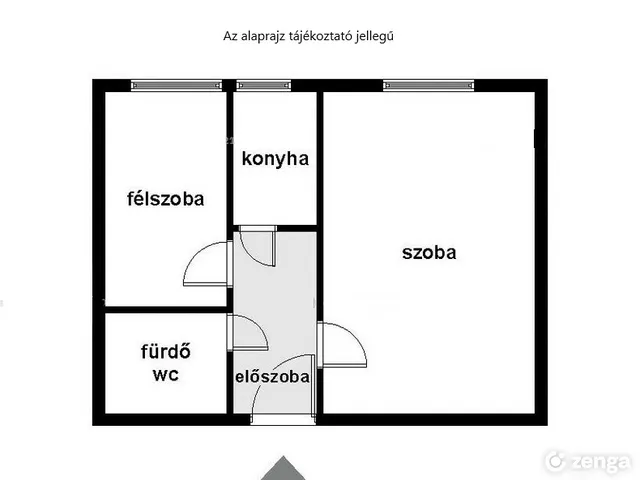 Eladó lakás Budapest IV. kerület, Újpest 35 nm