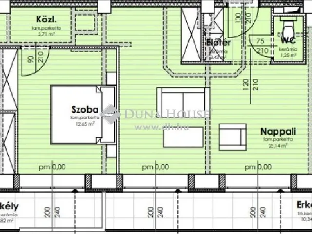 Eladó lakás Zamárdi 76 nm