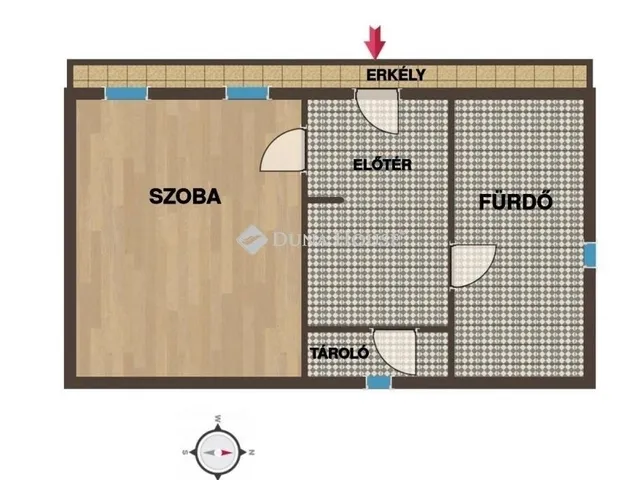 Eladó lakás Sárvár 45 nm