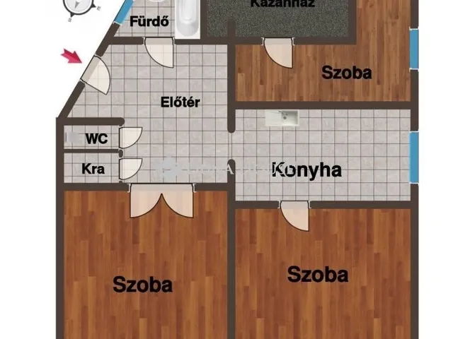 Eladó lakás Csepreg 112 nm