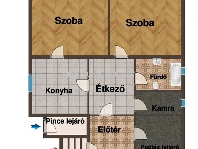 Eladó ház Salköveskút 88 nm