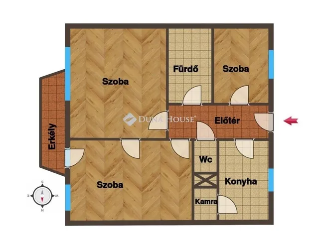 Eladó lakás Szombathely, Ifjúsági lakótelep 64 nm