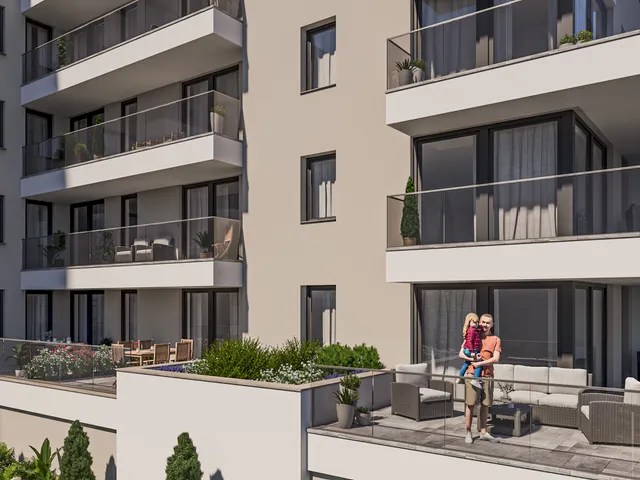 Eladó új építésű lakópark Budapest XIII. kerület, Frangepán utca 74. 32 nm