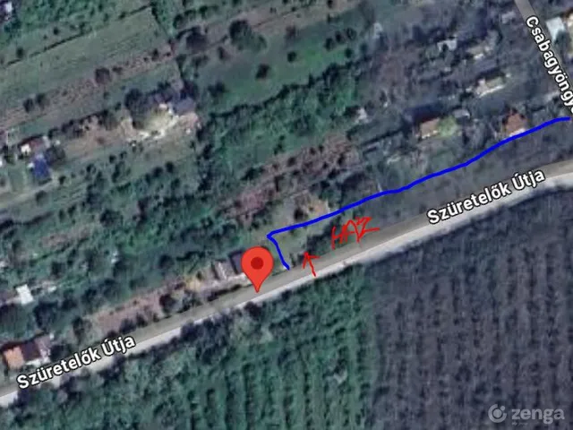 Eladó telek Biatorbágy, Szüretelők útja 2216 nm