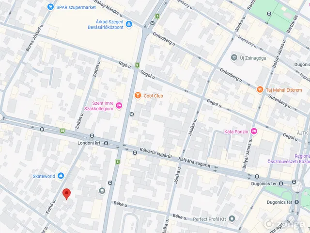 Eladó telek Szeged 741 nm