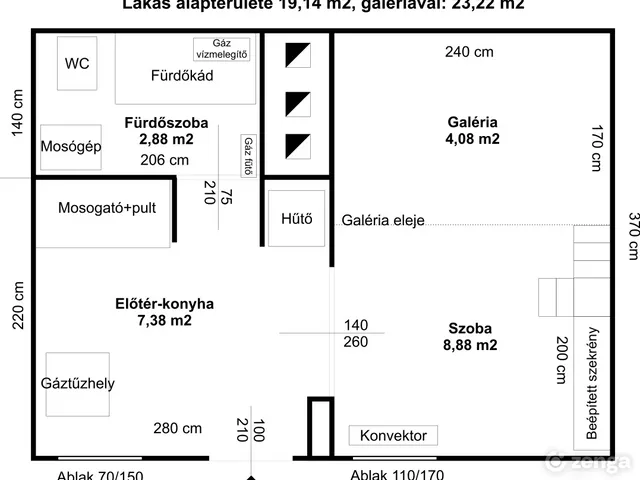Eladó lakás Eger 23 nm