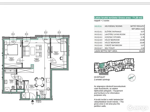 Eladó lakás Biatorbágy 65 nm