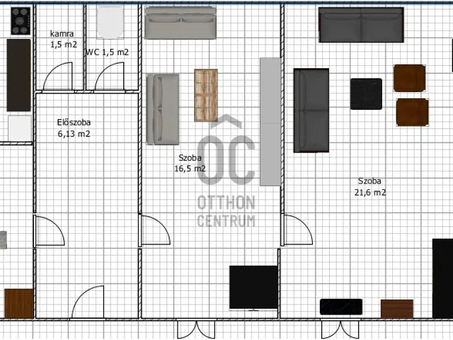 Eladó lakás Budapest VII. kerület, Belső-Erzsébetváros 64 nm