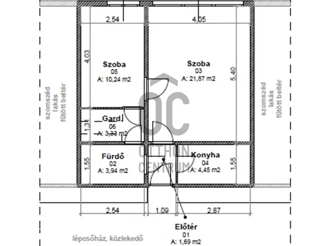 Eladó lakás Budapest XIV. kerület, Rákosfalva 46 nm