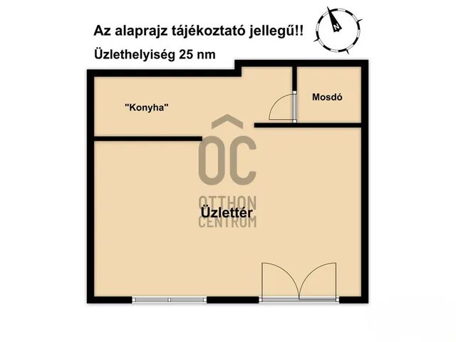 Eladó kereskedelmi és ipari ingatlan Budapest XIII. kerület, Újlipótváros 25 nm