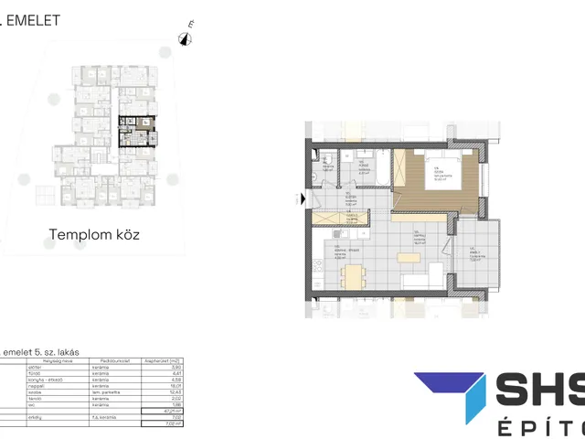 Eladó lakás Seregélyes, Templom köz 1 47 nm