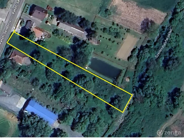 Eladó telek Teskánd 2107 nm