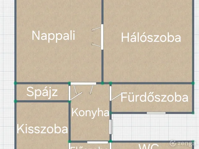 Eladó lakás Budapest VI. kerület, Nagykörúton kívüli terület 83 nm