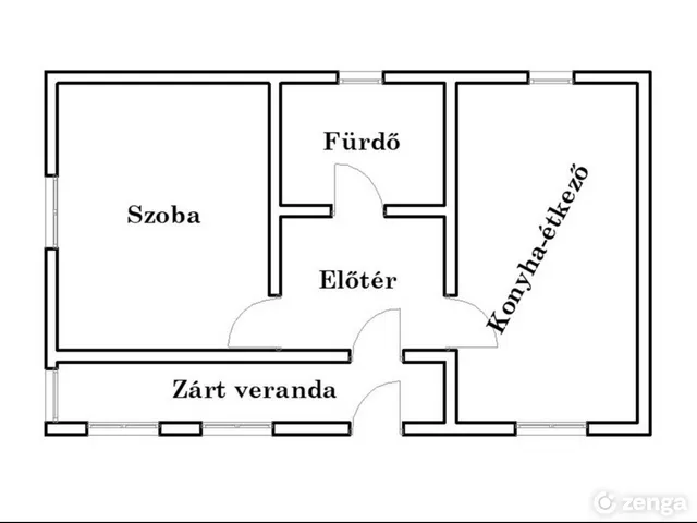 Eladó ház Nyíregyháza, Nyírszőlős 50 nm
