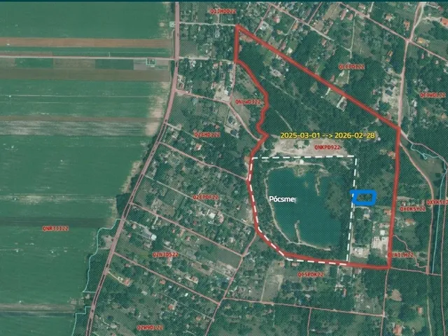 Eladó telek Pócsmegyer 902 nm