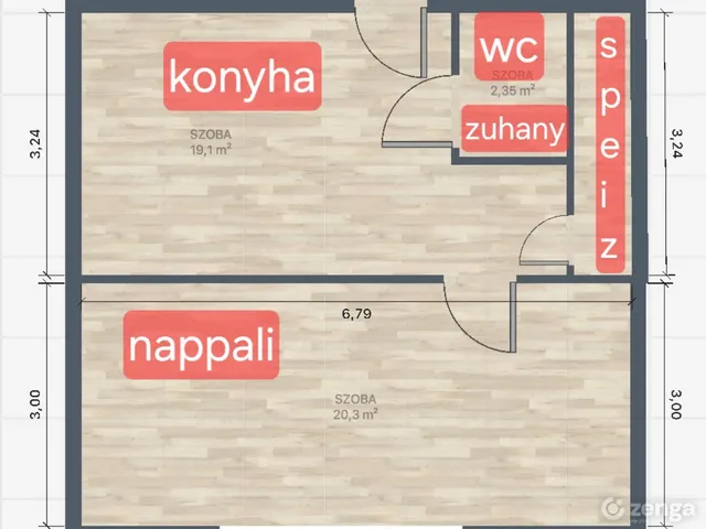 Eladó ház Budapest XX. kerület, Pesterzsébet 43 nm