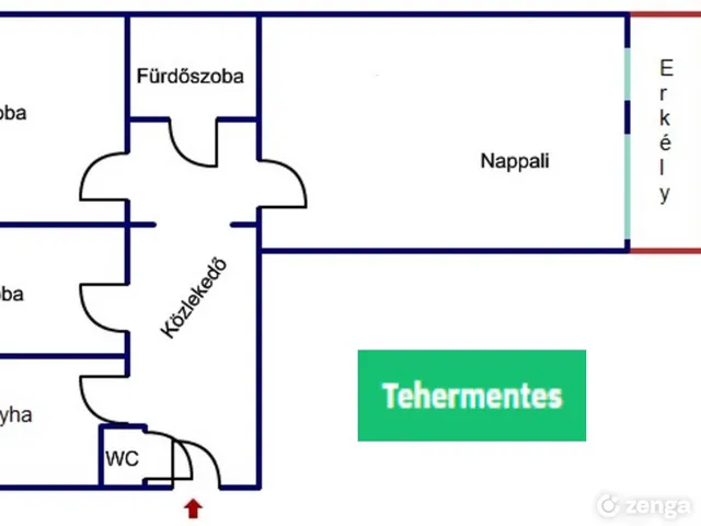 Eladó lakás Kaposvár 58 nm
