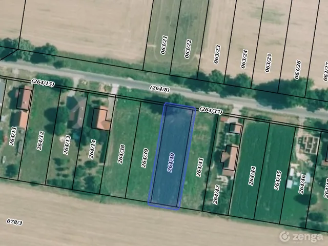 Eladó telek Szalánta 1240 nm