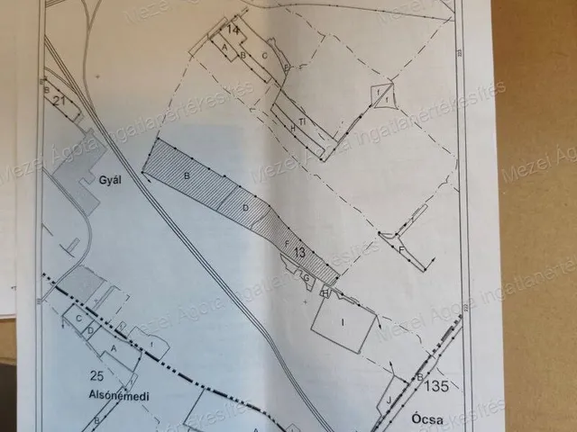 Eladó mezőgazdasági ingatlan Gyál 13430 nm