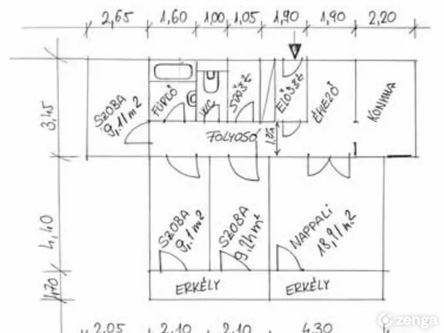 Eladó lakás Szolnok, Széchenyi-lakótelep 85 nm