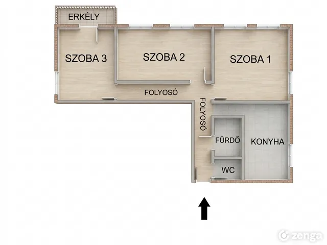 Eladó lakás Pécs, Siklósi városrész 74 nm