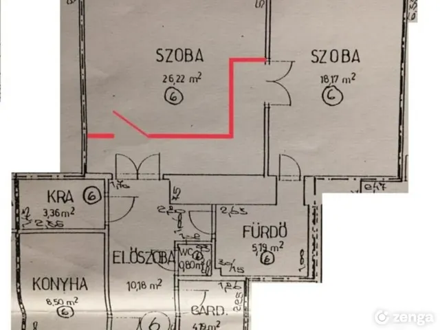 Eladó lakás Budapest XIV. kerület, Istvánmező 77 nm