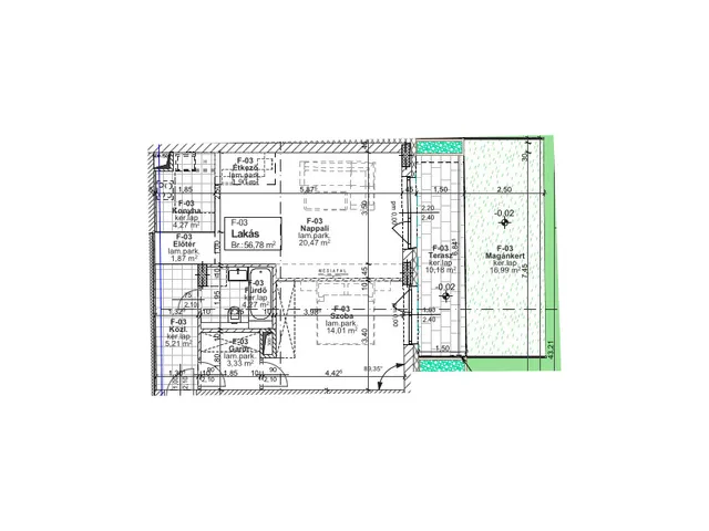Eladó lakás Budapest XIII. kerület 57 nm
