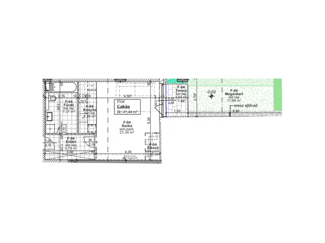 Eladó lakás Budapest XIII. kerület 41 nm