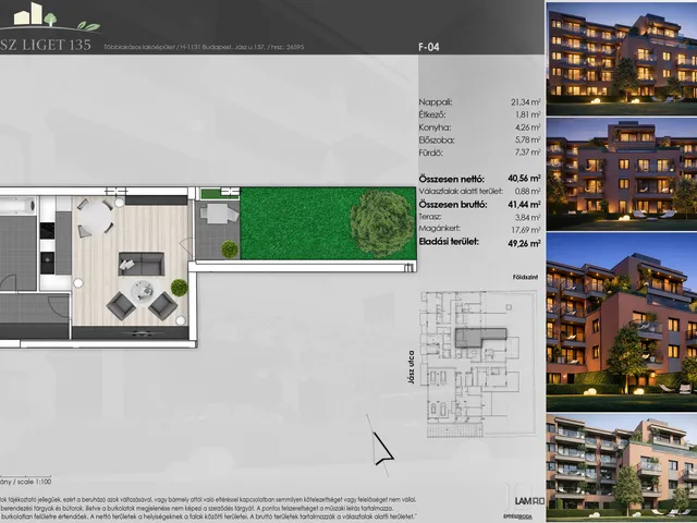 Eladó lakás Budapest XIII. kerület 41 nm