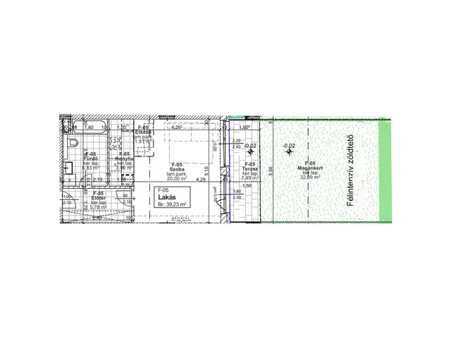 Eladó lakás Budapest XIII. kerület 39 nm