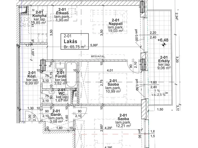Eladó lakás Budapest XIII. kerület 66 nm