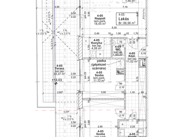 Eladó lakás Budapest XIII. kerület 67 nm