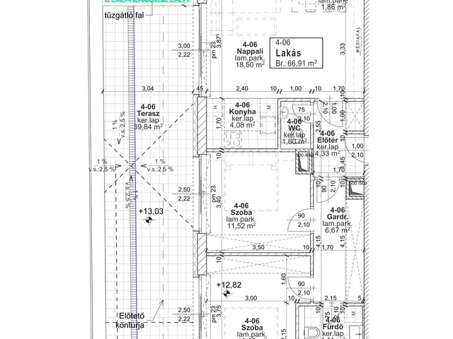 Eladó lakás Budapest XIII. kerület 67 nm