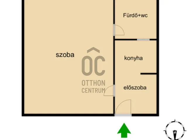 Eladó lakás Tiszaújváros 27 nm