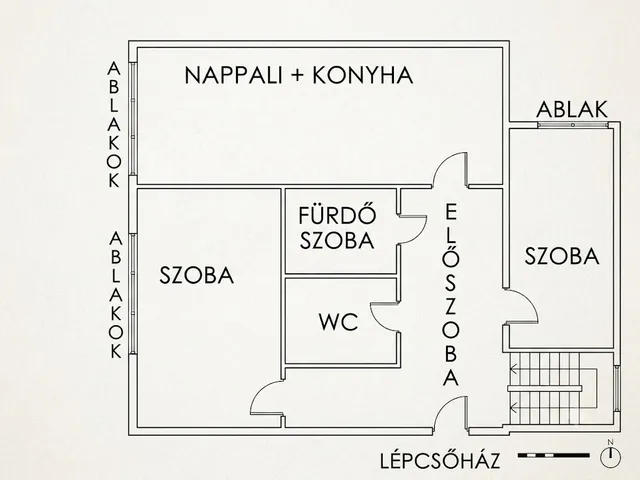 Eladó lakás Győr, Szabadhegy 49 nm