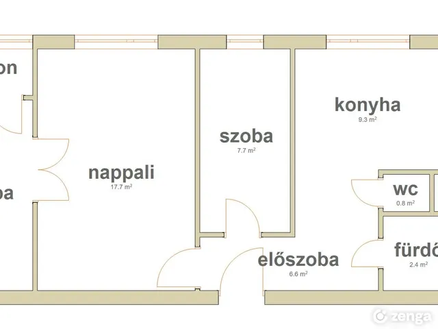 Eladó lakás Miskolc, Diósgyőr 54 nm