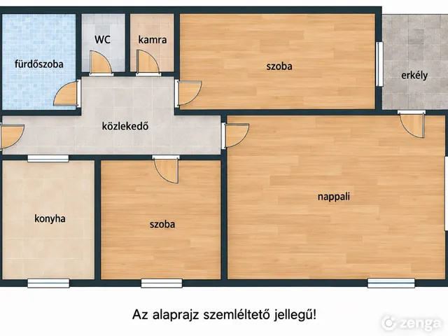 Eladó lakás Keszthely 61 nm