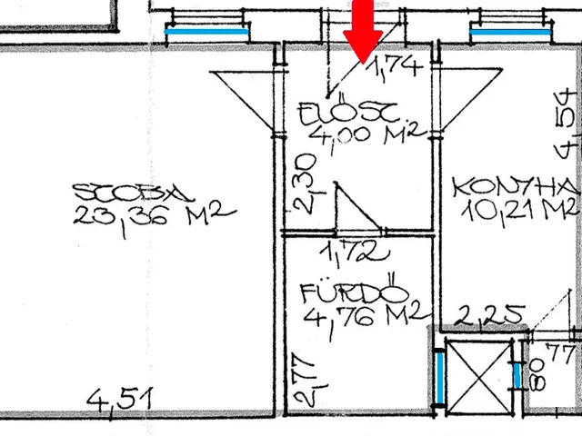 Eladó lakás Budapest VIII. kerület, Palotanegyed, Bródy Sándor utca 43 nm