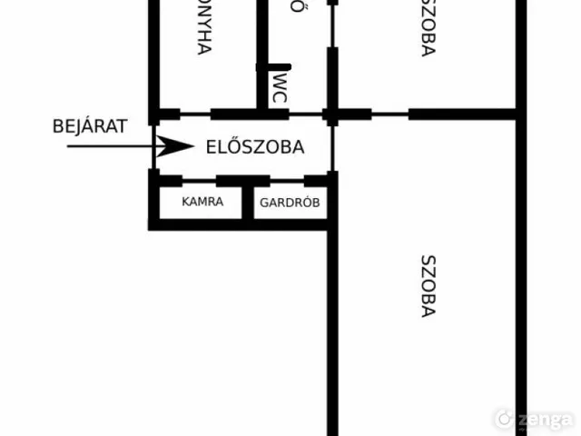 Eladó lakás Budapest IX. kerület, József Attila lakótelep 55 nm