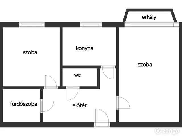 Eladó lakás Pécs, Kertváros 50 nm