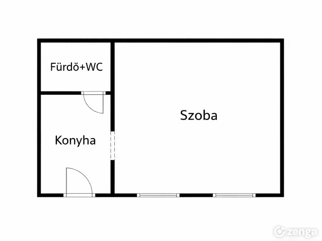 Eladó lakás Budapest IV. kerület, Újpest 25 nm