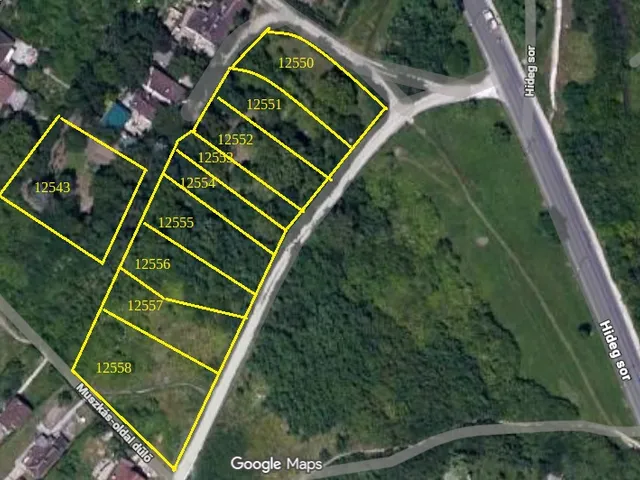 Eladó telek Miskolc, Avasalja 4735 nm