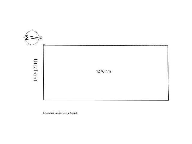 Eladó telek Balatonfűzfő 1276 nm