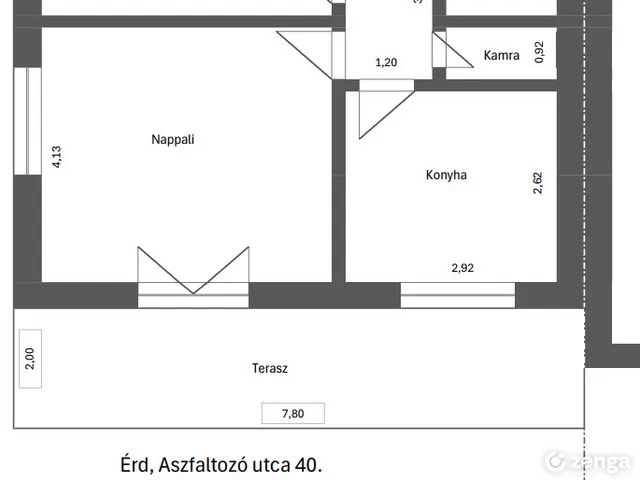 Eladó ház Érd, Parkváros 50 nm