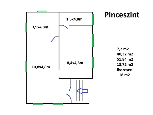 Eladó ház Inárcs 80 nm