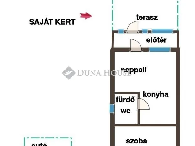 Eladó lakás Nagytarcsa 37 nm