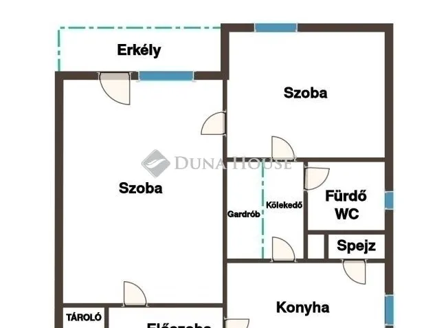 Eladó lakás Budapest XVIII. kerület 53 nm