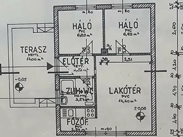 Eladó ház Tápiószentmárton 61 nm